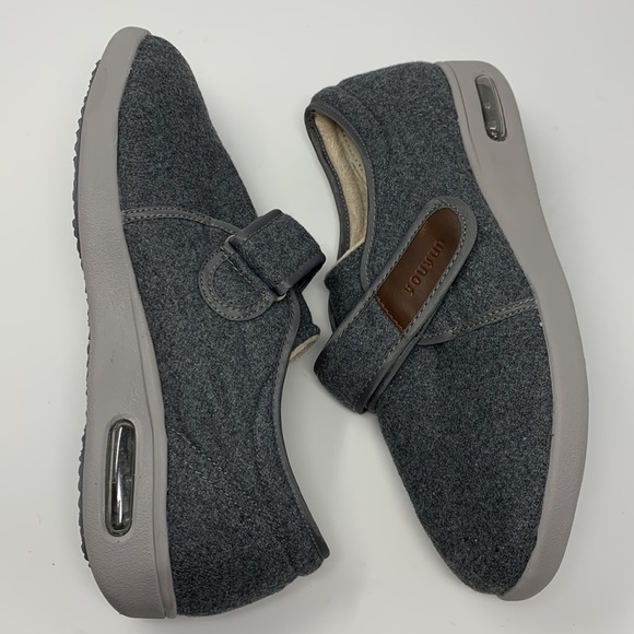 Youyun Memory Foam Technology Adjustable Buckle Anti-Slip Diabetic shoes - Picture 6 of 15